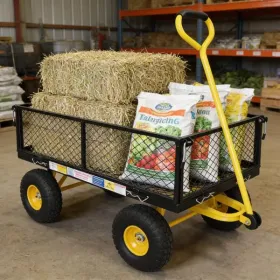 Wagon Cart Garden Cart Trucks Make It Easier To Transport Firewood (Option: defaulttitle)
