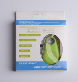 Water Drop Bluetooth-compatible Anti Lost Object Finder (Option: Green)