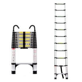 3.2m Aluminum Folding Ladder Multi-Functional For Home And Work (Option: 3.2m Aluminum Ladder)