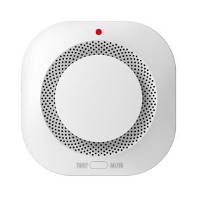 Photoelectric Wireless Smoke Detector Fire Alarm Detector Smart Smoke Alarm (Option: 1PC)